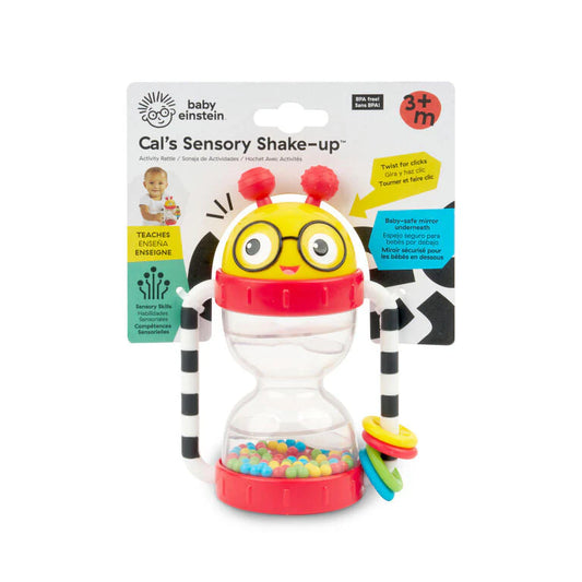 Baby Einstein Cal’s Sensory Shake Up Activity Rattle