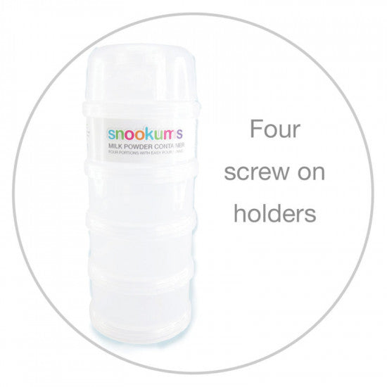 Snookums Large Baby Formula Container