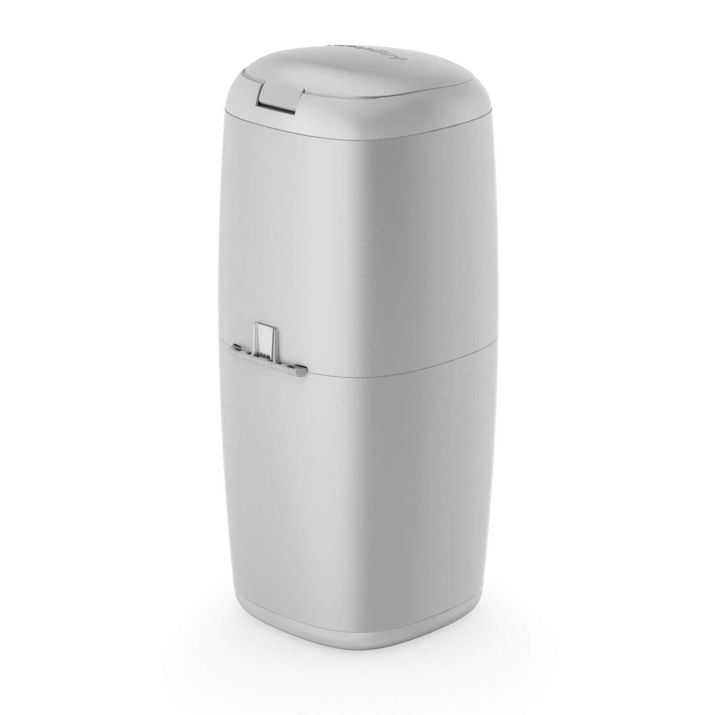 Angelcare Odour Seal Nappy Bin (Grey) | Hygienic Diaper Disposal System with Round Refill