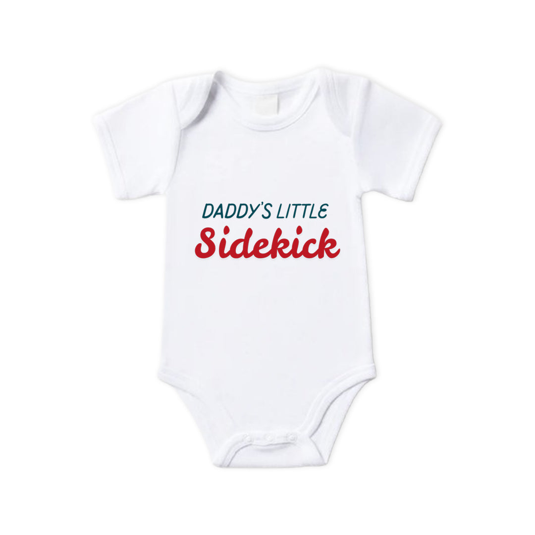 Daddy's Little Sidekick Baby Vest – Little Pod - Main Image