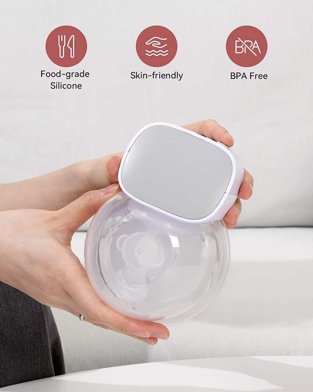 S9 Wearable Automatic Breast Pump – Hands-Free, Wireless & Portable (250ml | USB Rechargeable)