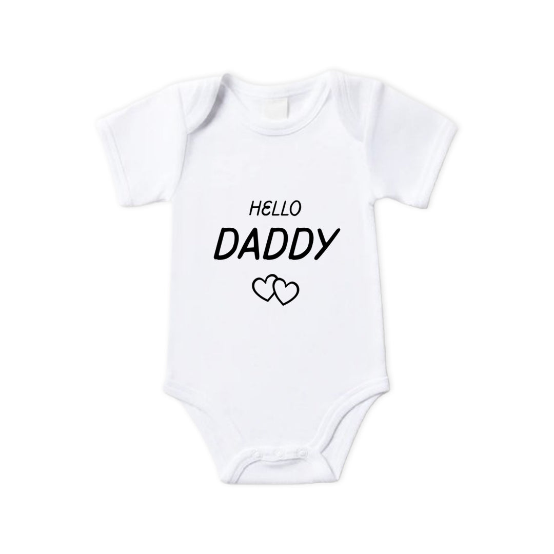 Hello Daddy - Baby Vest