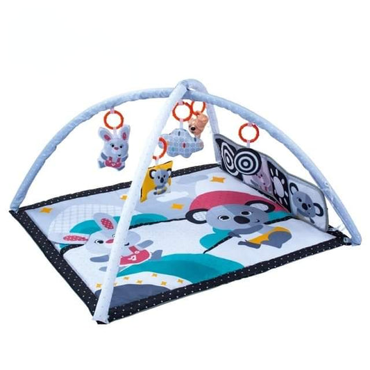 Baby Play Mat Activity Gym – Soft, Colorful Mat with Hanging Toys & Removable Arch