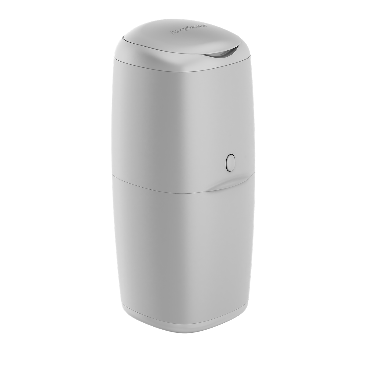 Angelcare Odour Seal Nappy Bin (Grey) | Hygienic Diaper Disposal System with Round Refill