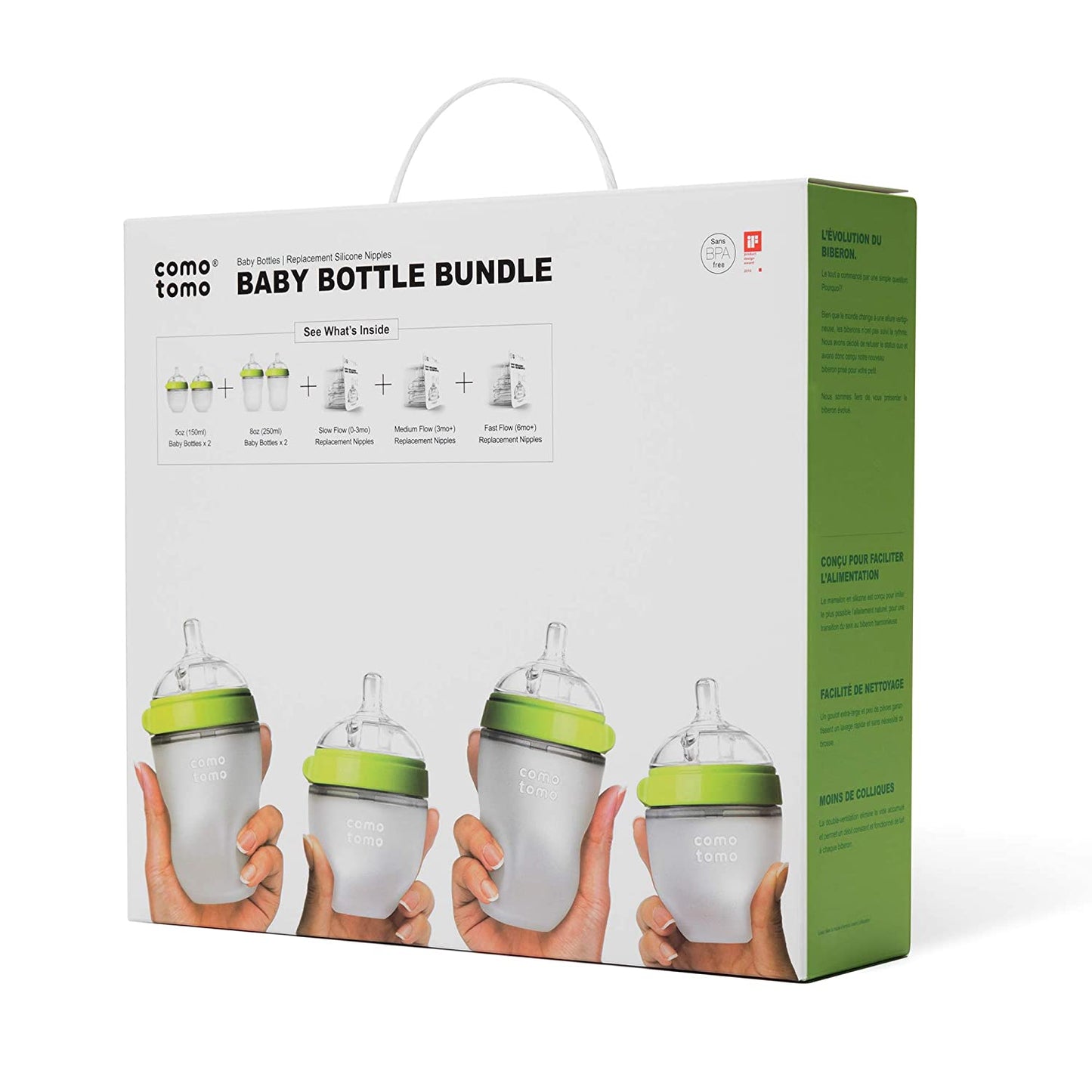 Comotomo Baby Bottle Bundle Pack – Natural Feel
