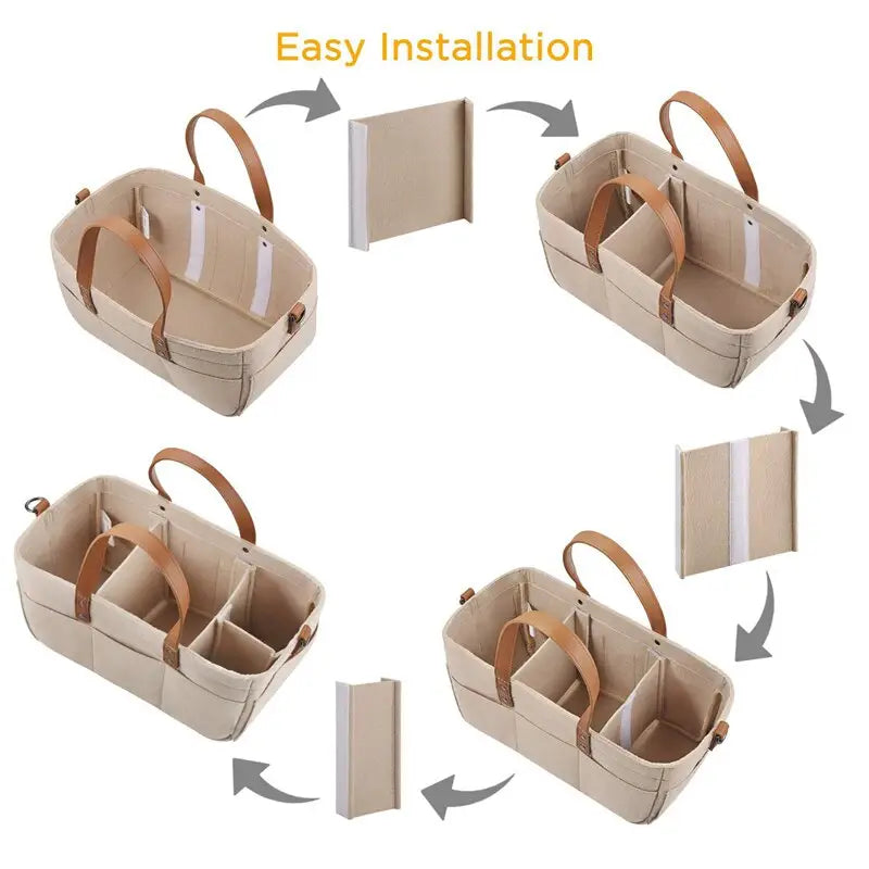 Baby Deluxe Diaper Caddy Organizer