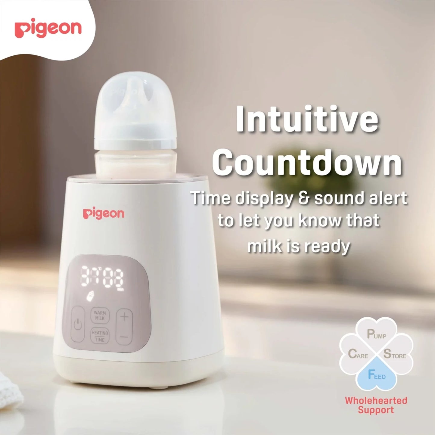 Pigeon Smart Bottle Warmer with Intelligent Sensor