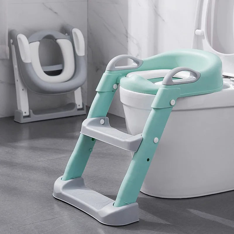 Foldable Baby Toilet Seat with Ladder
