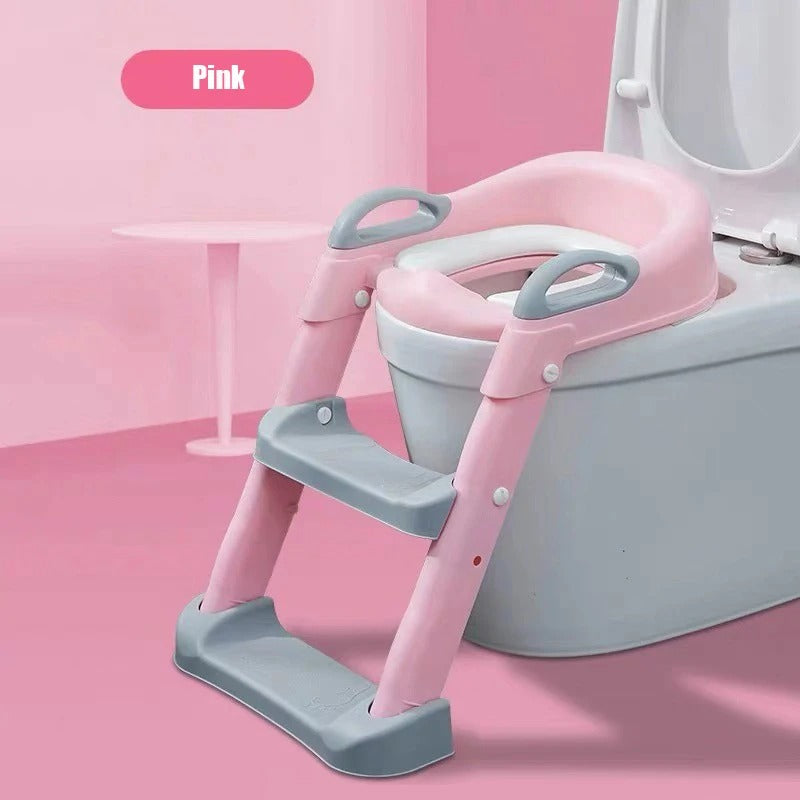 Foldable Baby Toilet Seat with Ladder