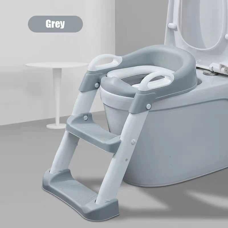 Foldable Baby Toilet Seat with Ladder