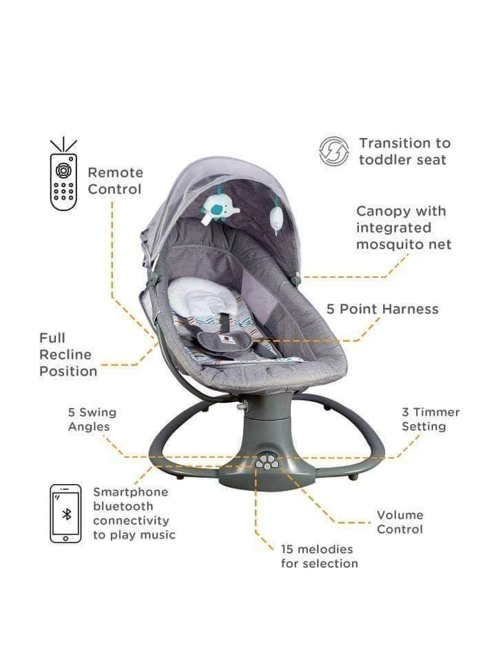 Mastela 3-in-1 Multi-Functional Bassinet