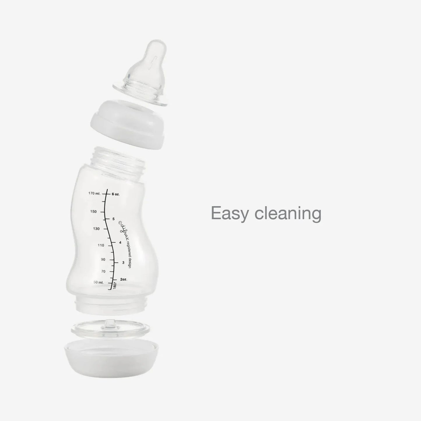 Difrax Newborn Starter Set – Anti-Colic Bottles & Pacifiers for 0-6 Months