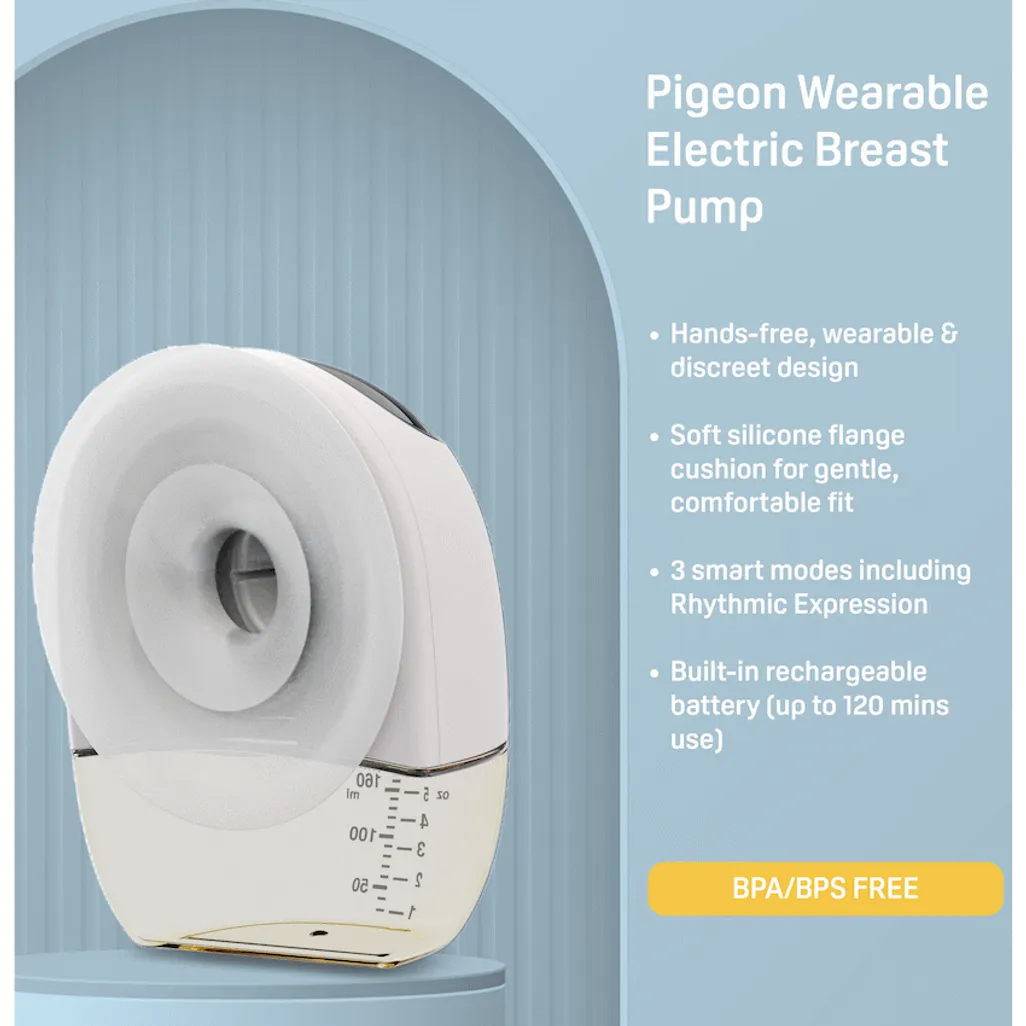 Pigeon Wearable Electric Breast Pump – Single