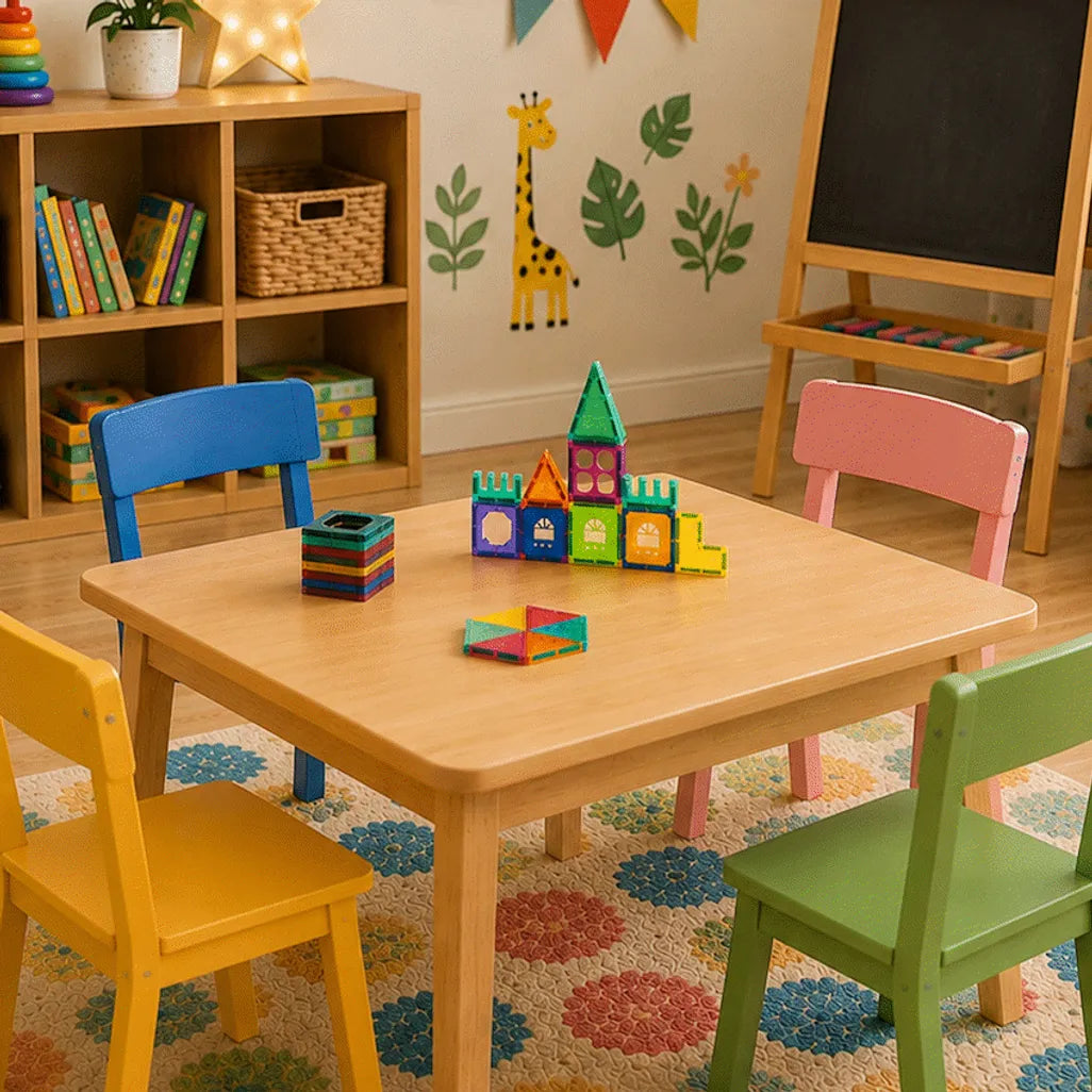 Edu-Matic Magnetic Tiles & Windows Set – 30 Piece