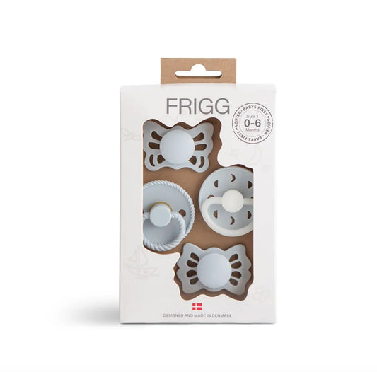 FRIGG Baby´s 1st pacifier - Moonlight Sailing (Powder Blue)