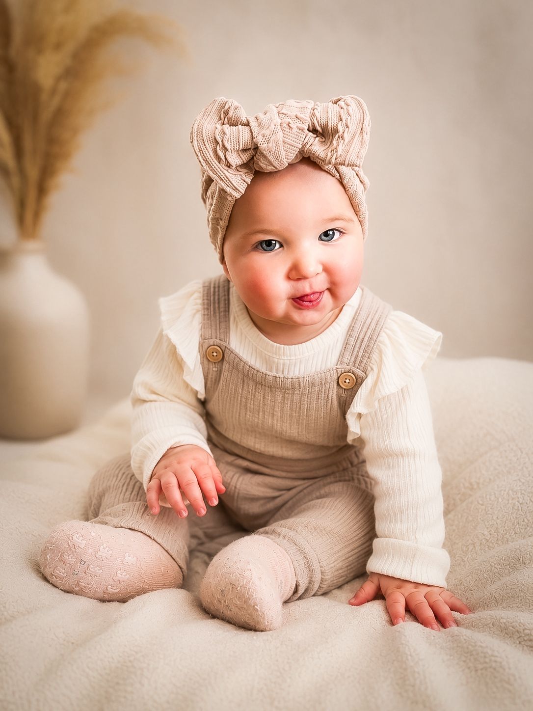 Echo Baby Bow Headband | Soft Handmade Baby Headband