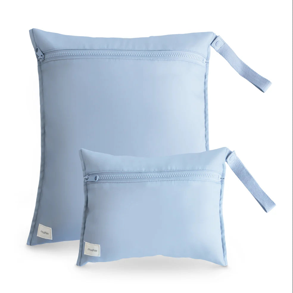Mushie Water Resistant Wet Bag 2P