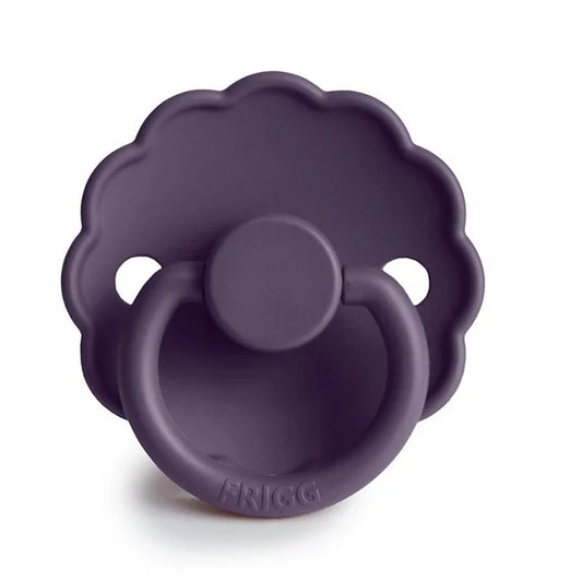 FRIGG Daisy - Round Silicone Pacifier - Violet Dream