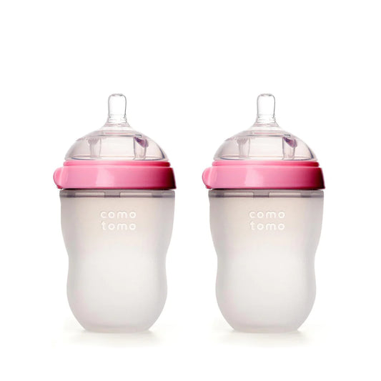 Comotomo Baby Bottle 250ml Double Pack – Natural Feel