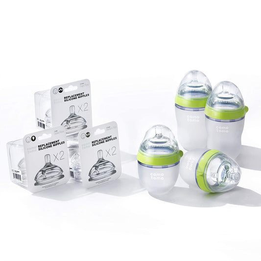 Comotomo Baby Bottle Bundle Pack – Natural Feel