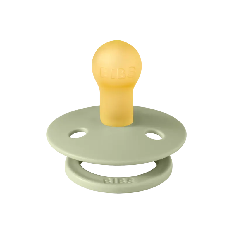 BIBS Colour Holiday Bow Pacifiers Leaf (2 Pack) - Sage/Hunter Green