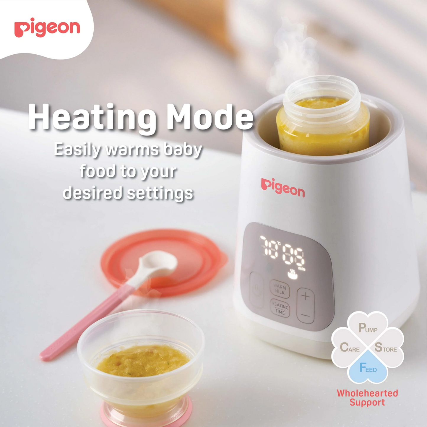 Pigeon Smart Bottle Warmer with Intelligent Sensor
