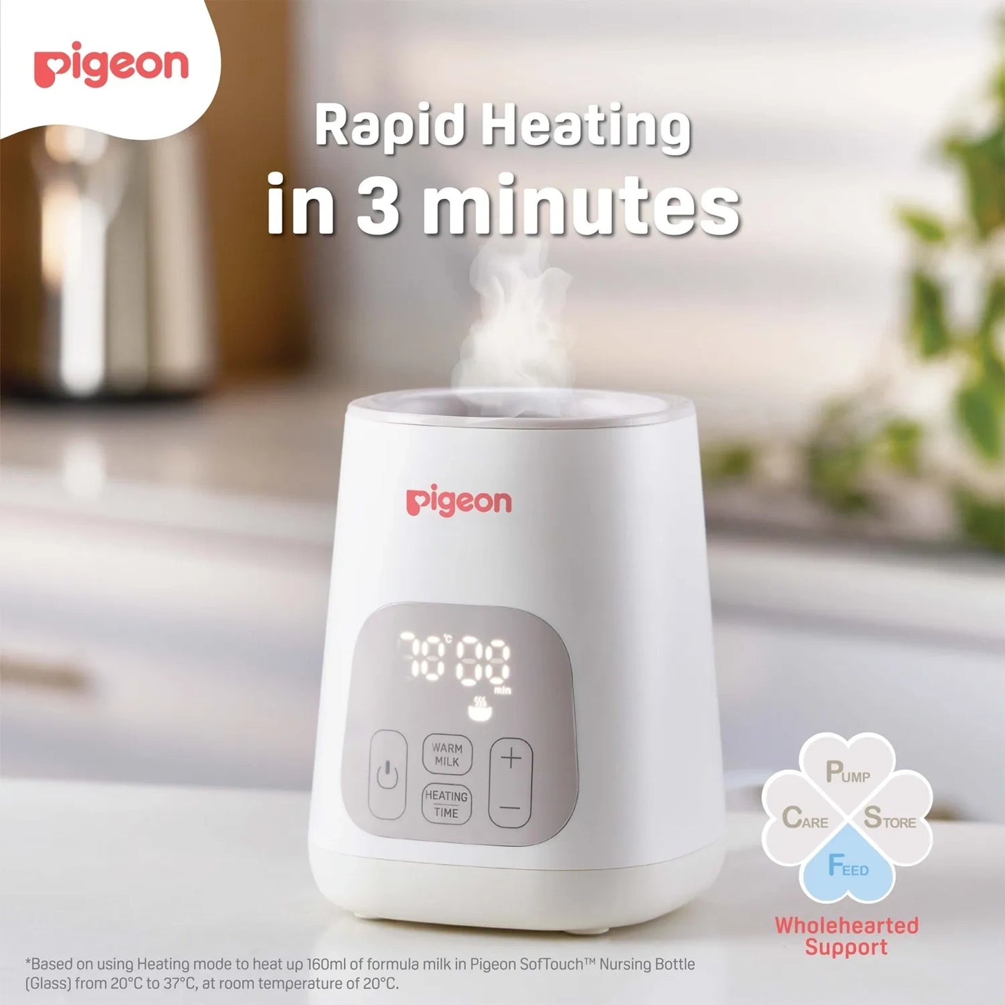 Pigeon Smart Bottle Warmer with Intelligent Sensor