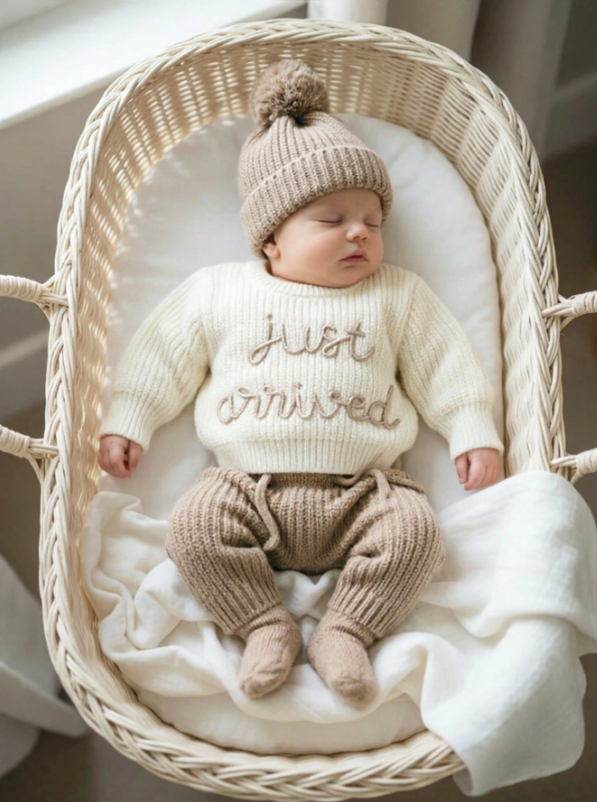 Newborn Hospital Announcement Outfit Set