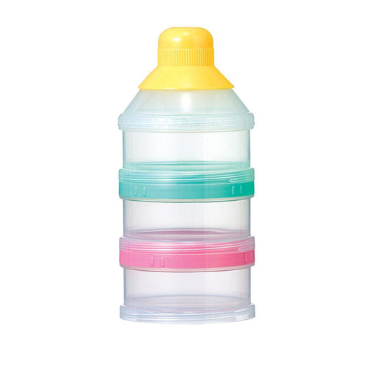 Pigeon Powder Milk Container – 3 Colour Compartments