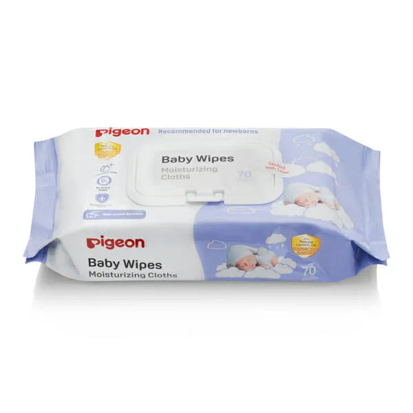 Pigeon Lanolin Moisturising Cloths 70 Pack