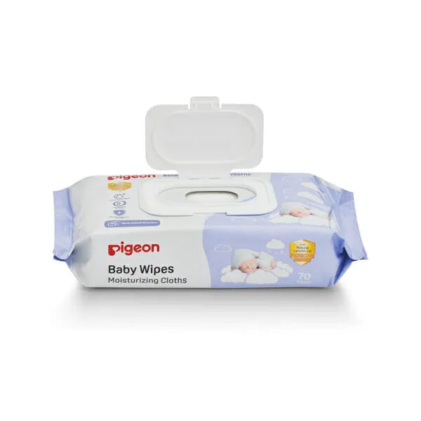 Pigeon Lanolin Moisturising Cloths 70 Pack
