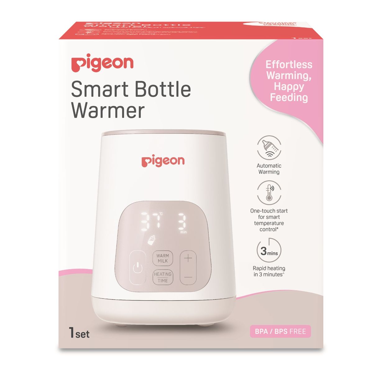 Pigeon Smart Bottle Warmer with Intelligent Sensor